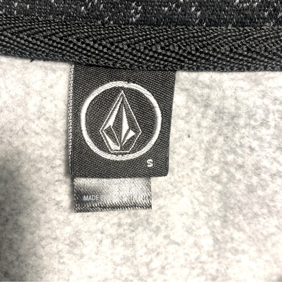 Volcolm Unisex Pullover Black and Grey Size Small - Picture 5 of 5
